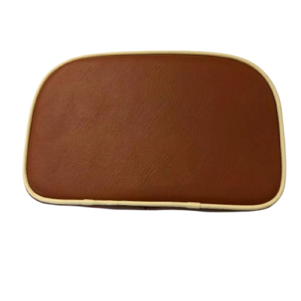 VESPA BACKREST PAD TAN/CREAM PIPING